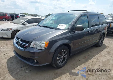 2017 Dodge Grand Caravan Sxt из США, поврежденный, VIN 2C4RDGCG3HR852602
